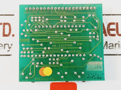 Norcontrol Nn-832.14 Analog Input Adaptor Pcb He-220293E Used