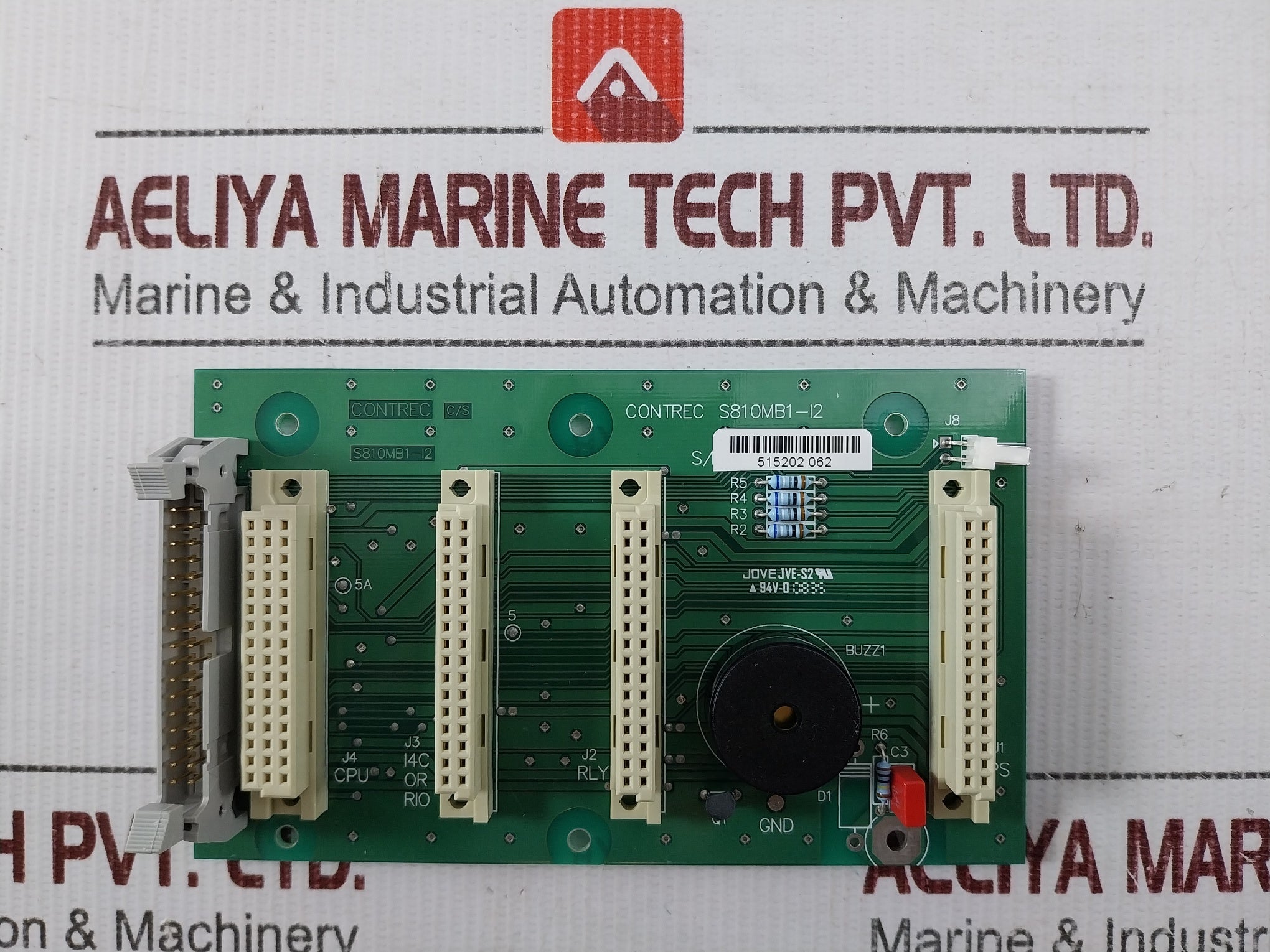 Contrec S810Mb1-i2 Backplane Pc Board Jve-s2