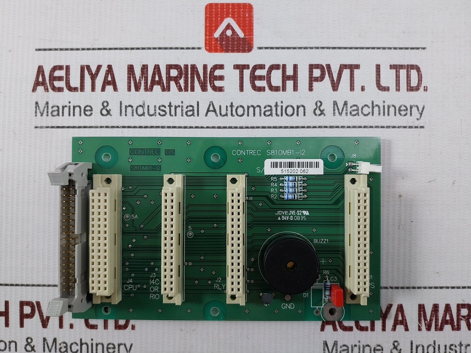 Contrec S810Mb1-i2 Backplane Pc Board Jve-s2