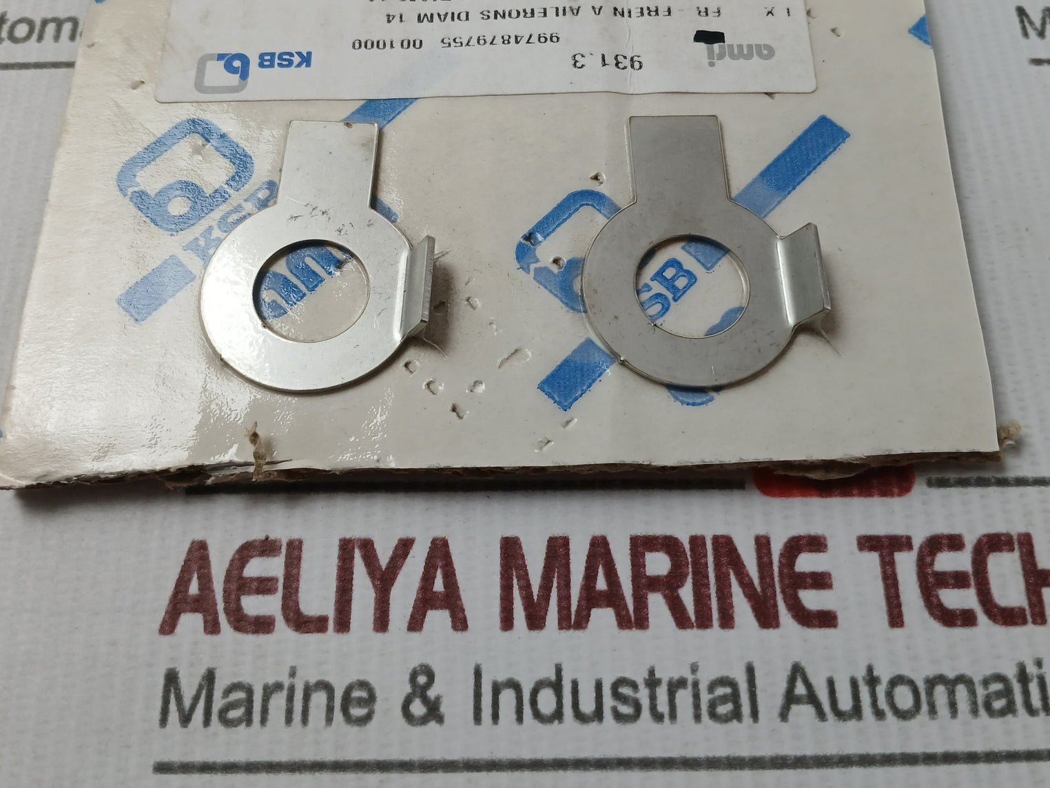 Ksb 9974879755 Lock Washer With Angled Tab Diam 14