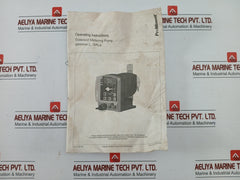 GALA1000PPE200UD014100 PROMINENT Process Control Metering Pump