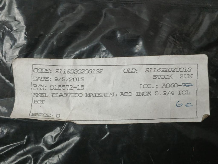 5-3/4 In Stainless Steel Retaining Snap Ring 018572-18