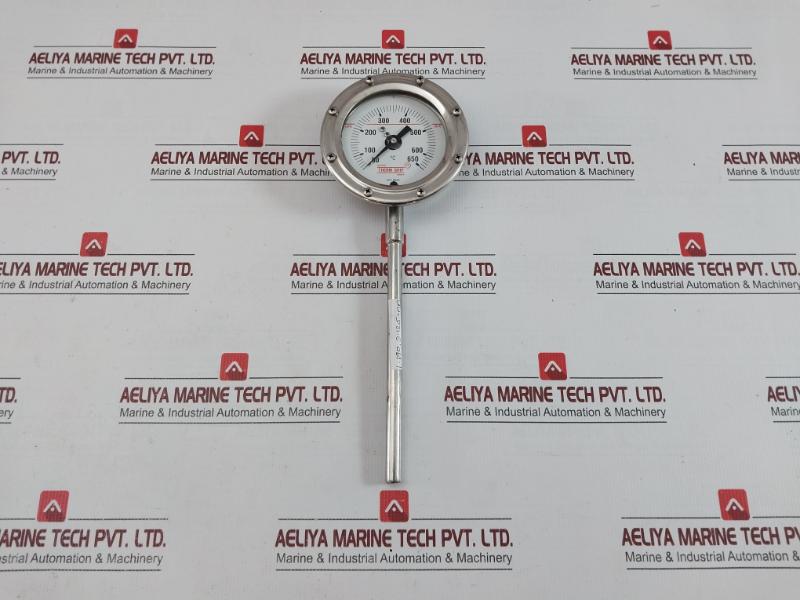 50-650˚C Temperature Gauge L-190, D-12.5= Mm Therm Ship