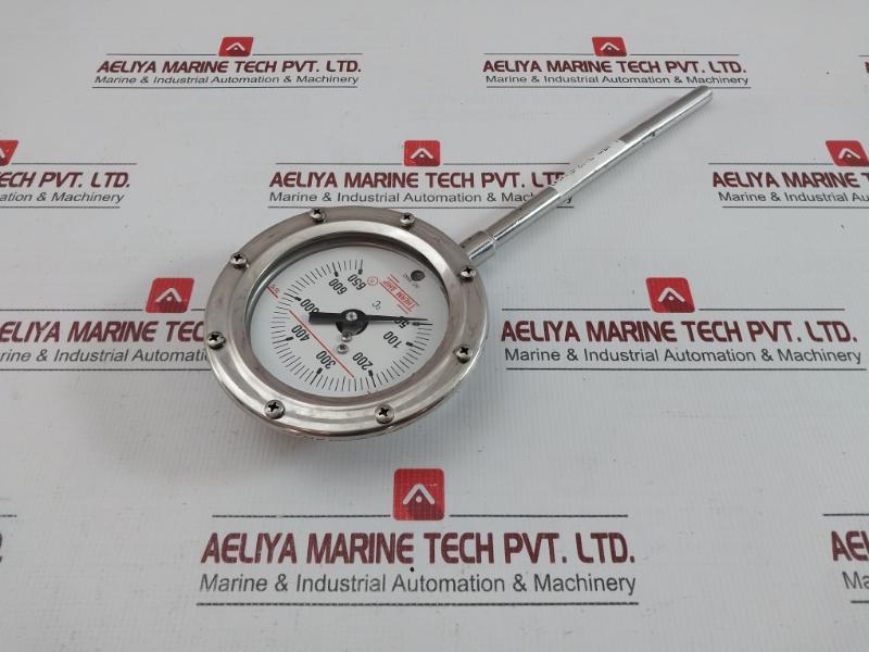 50-650˚C Temperature Gauge L-190, D-12.5= Mm Therm Ship