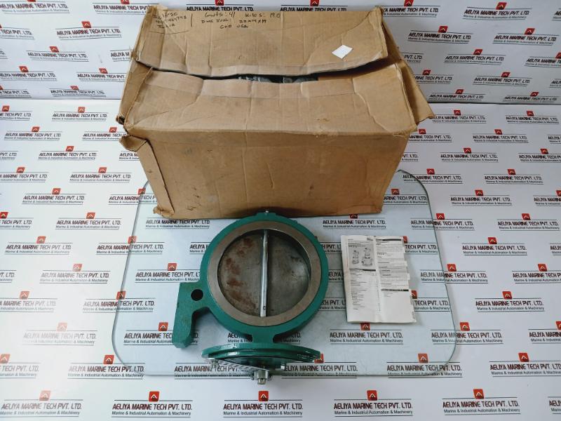 500913 Full Port Manual Butterfly Valve 8 Inch Disc