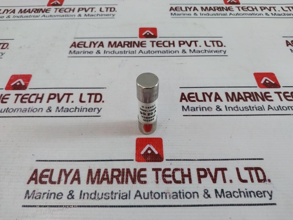 Lot of 4X 500V~100KA GG 20A Cylindrical fuse Fuse