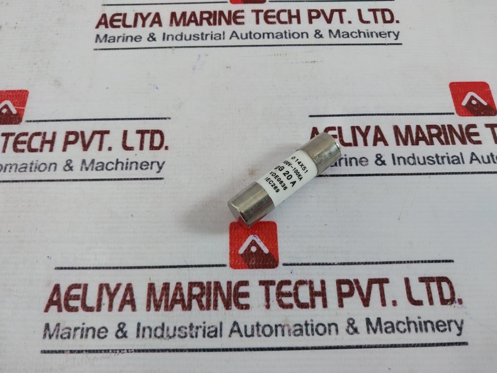 Lot of 4X 500V~100KA GG 20A Cylindrical fuse Fuse