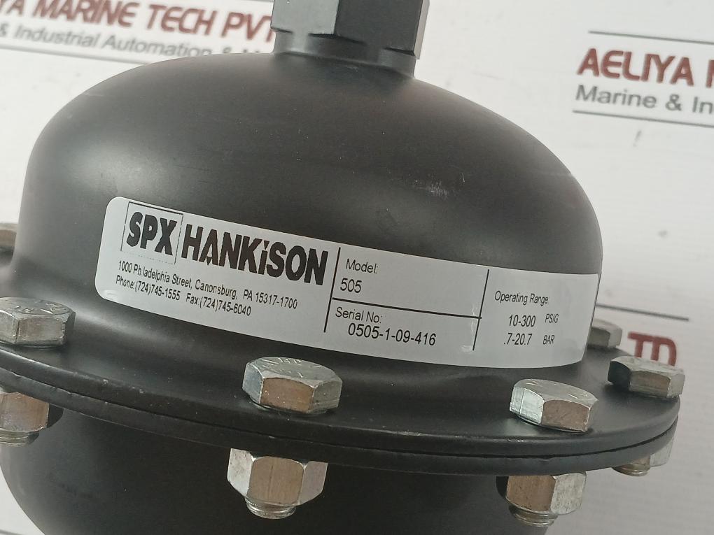 505 Trip L Trap Pneumatic Drain 10-300 Psig Hankison