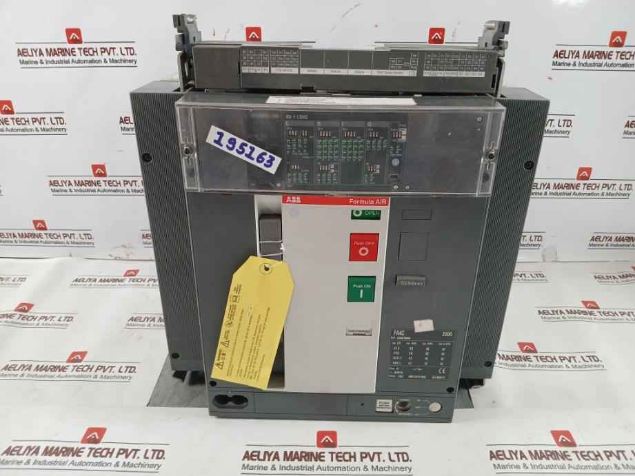 50/60Hz 2500A Sace Formula Air Circuit Breaker Part No: Fa4C Abb