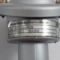 507220-0409 Sika Rtd Temperature Sensor Probe