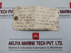 509E205Edp-12 Low Pressure Bearing Sstg 2500Kw 901-d-001
