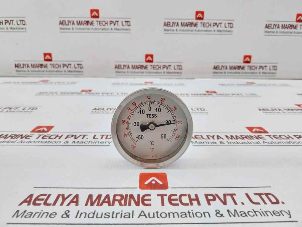 -50 To 50˚C Bimetal Dial Temperature Gauge Tess