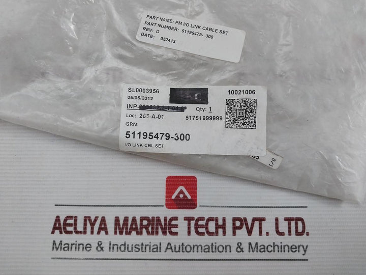 51195479-300 Rev D Pm I/O Link Cable Set Honeywell
