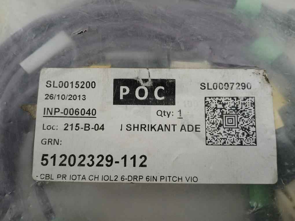 51202329-112 / 51202329-111 Brand Honeywell  I/O Link Cable Rev.C