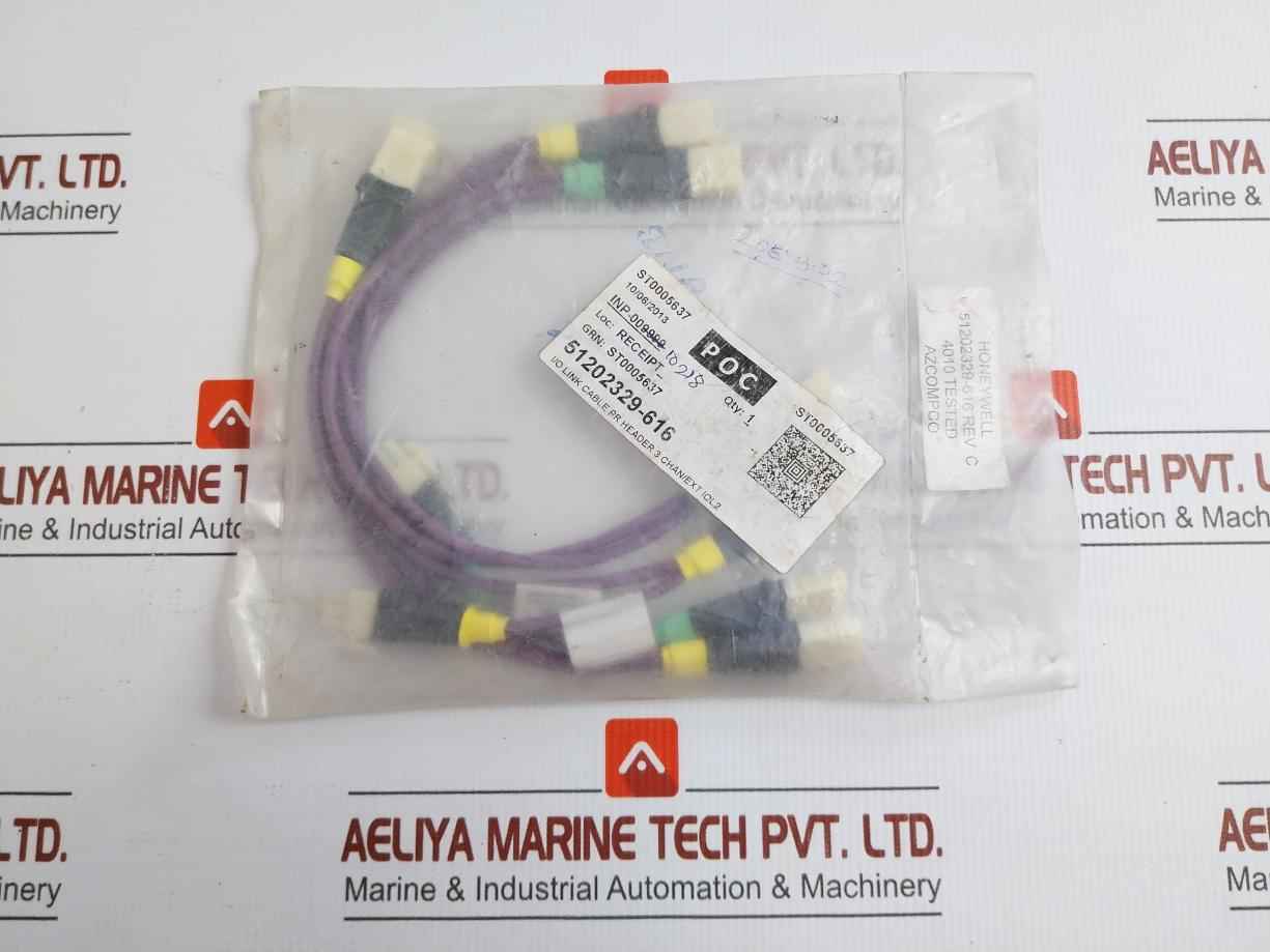 51202329-616 I/O Link Cable Set Rev C Honeywell