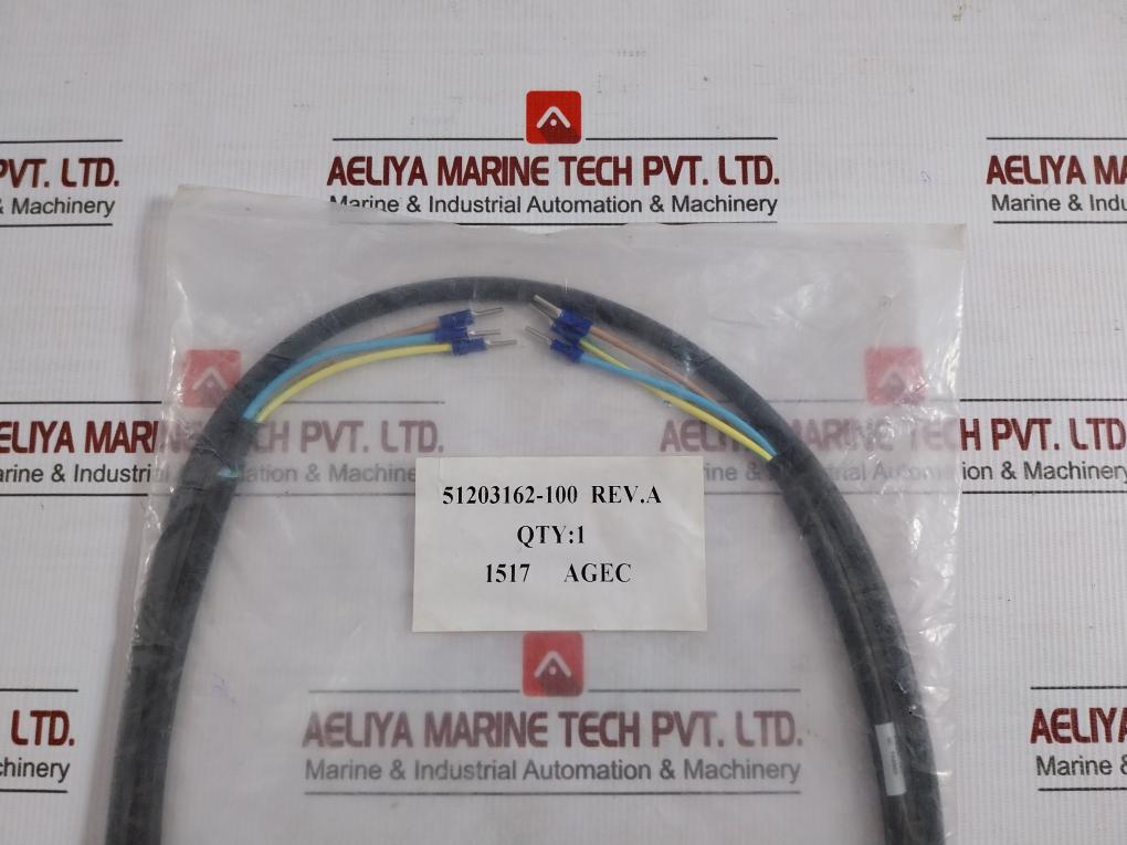 51203162-100 Pin Crimp Terminal Cable Harness Honeywell Rev-a