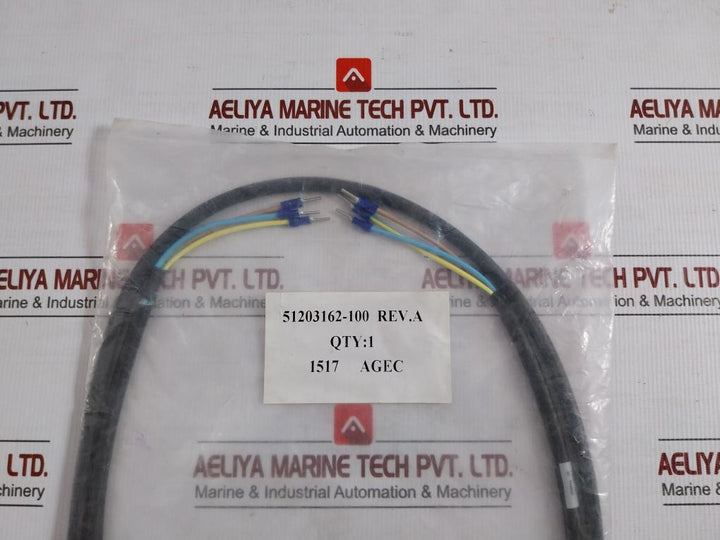 51203162-100 Pin Crimp Terminal Cable Harness Honeywell Rev-a