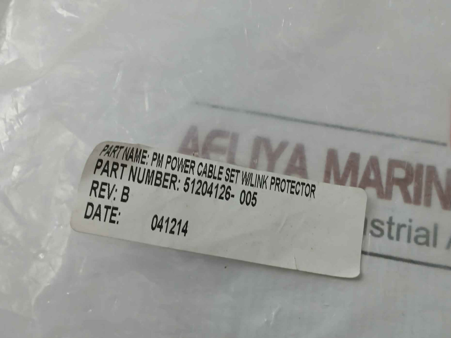 Honeywell Rev B Power Cable Set Wlink Protector 51204126-005