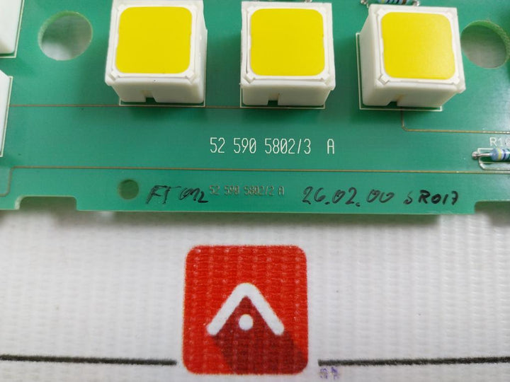 52 590 5802/3 A Echosounder Pcb Card Elac Nautik