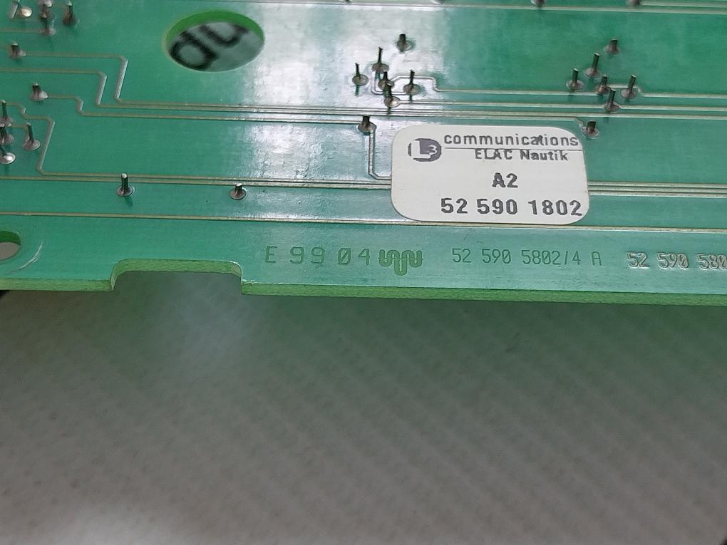52 590 5802/3 A Echosounder Pcb Card Elac Nautik