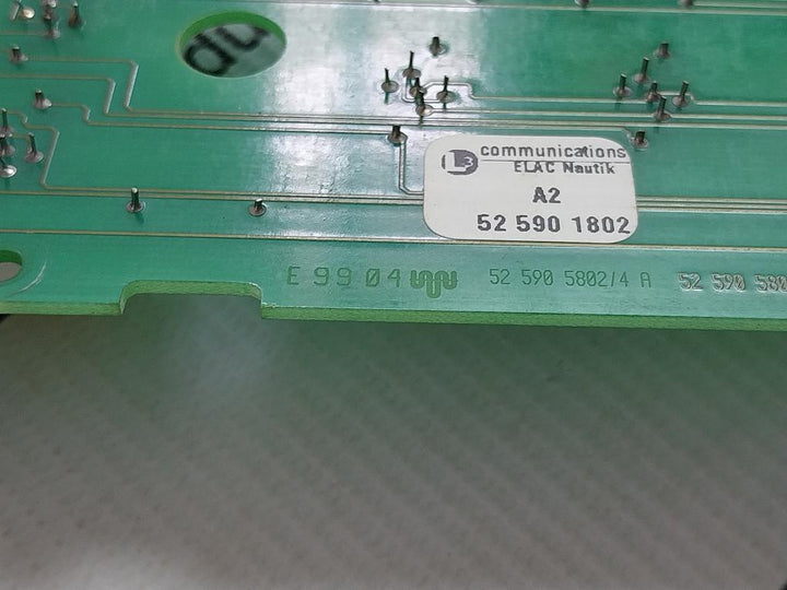 52 590 5802/3 A Echosounder Pcb Card Elac Nautik