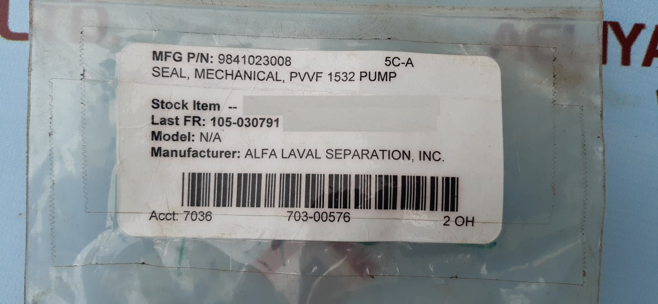 Burgmann 9841023008 Mechanical Seal 9841023008 5C-A - Aeliya Marine Tech