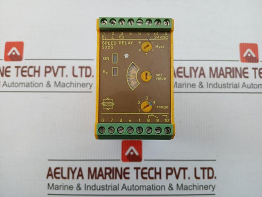 5303.001 Rheintacho 24Vdc/Ip20 Speed Relay
