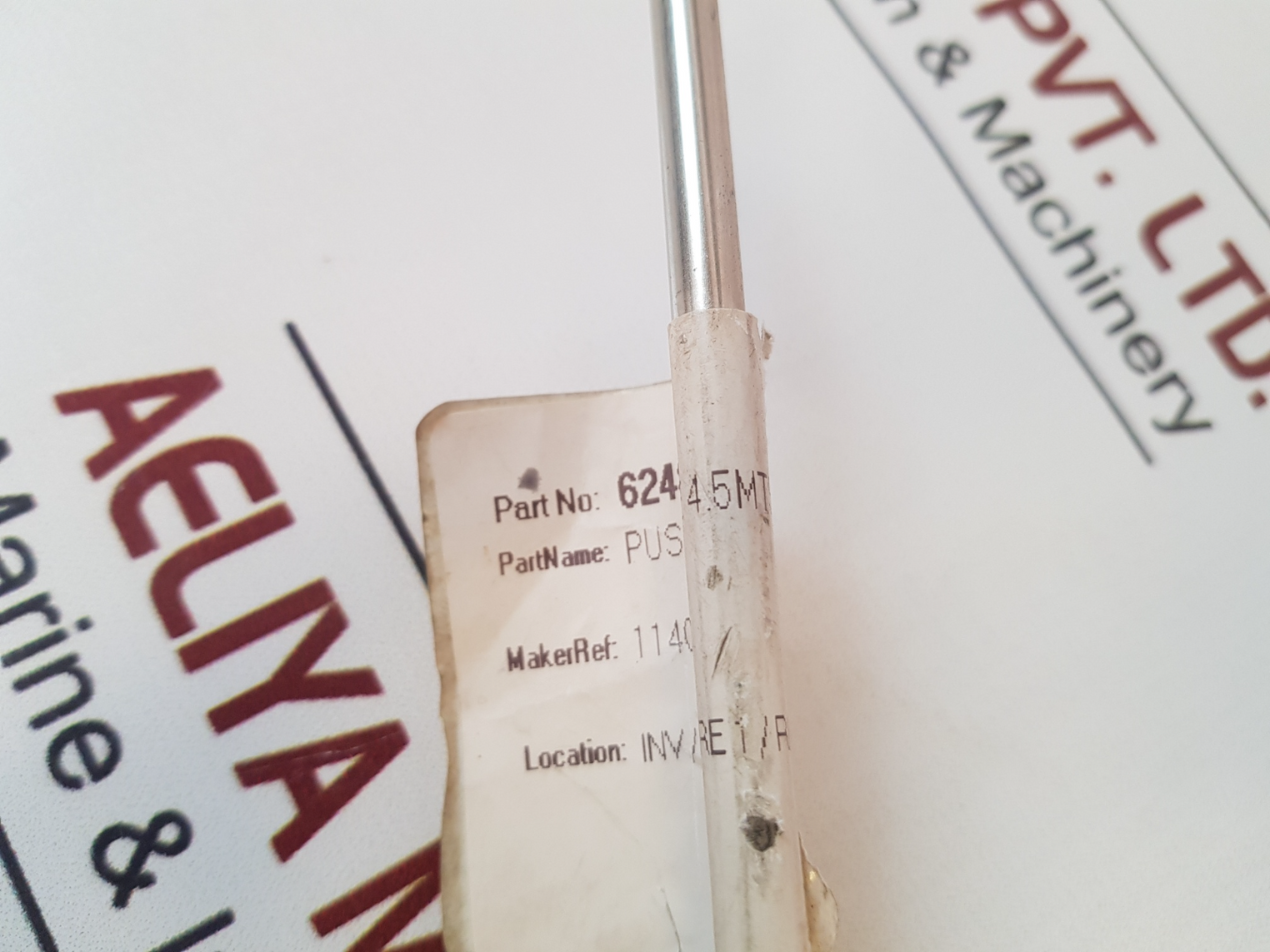 Volvo Penta 1140189 Control Cable 05.50M