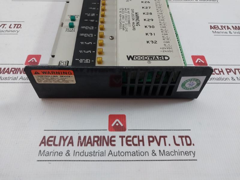 5441-413 32 Channel Relay Interface Module System Rev A Woodward
