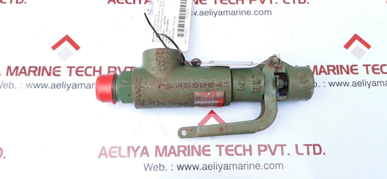 HYDROSEAL 4FRV0LN/C0 Pressure Relief Valve 1/2 Inch - Aeliya Marine Tech