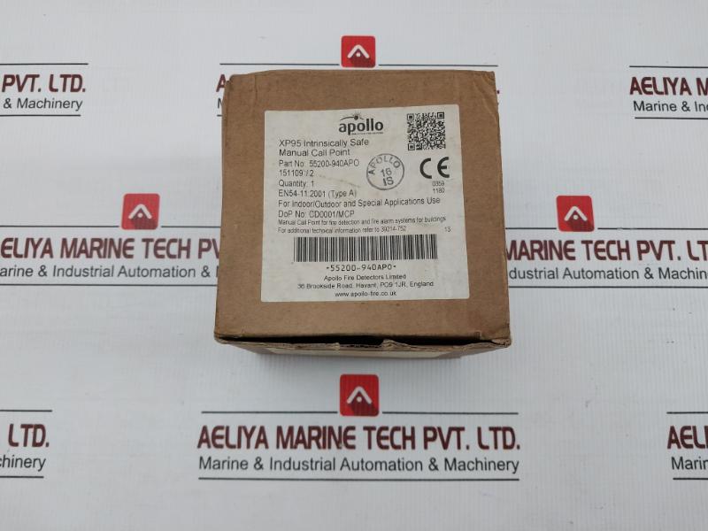 55200-940Apo Safe Manual Call Point 14-22V Dc Apollo