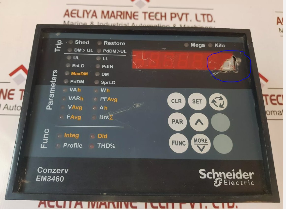 Schneider EM3460 Conzerv Smart Demand Controller Version: 6.01.02(Not Working)