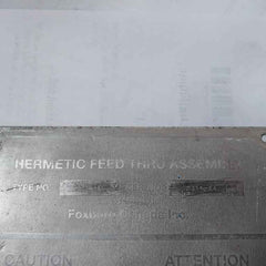 Foxboro 5726-10 Cable Set For Hermetic Feed Thru Assembly