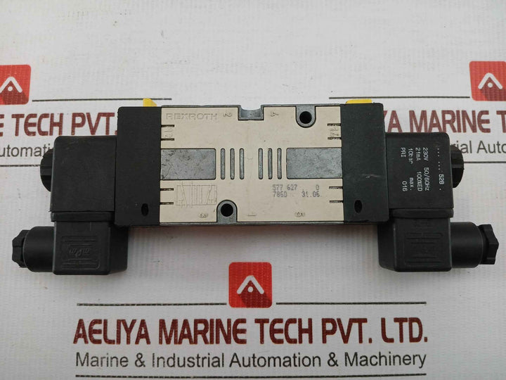577 627.... 0 Pneumatic Double Solenoid Valve 230V 50/60Hz Rexroth