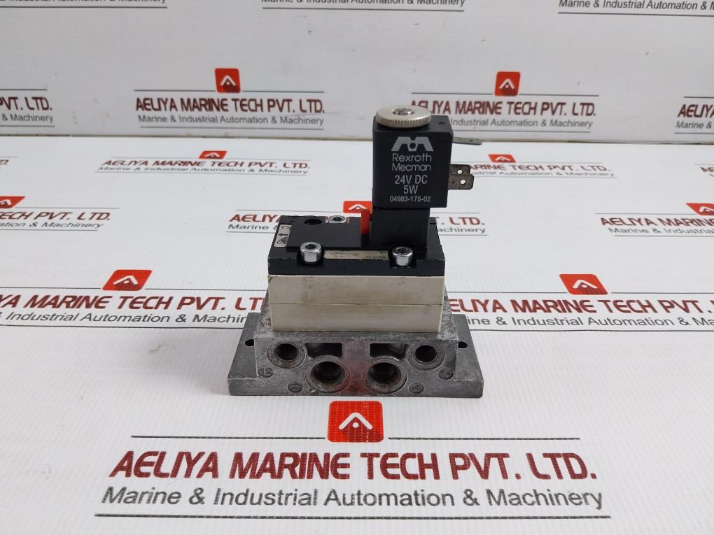 5811010000 Directional Pneumatic Solenoid Valve 10 Bar 24 Vdc Aventics
