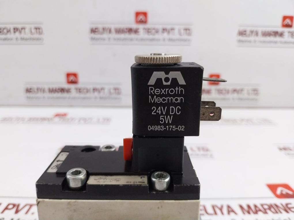5811010000 Directional Pneumatic Solenoid Valve 10 Bar 24 Vdc Aventics