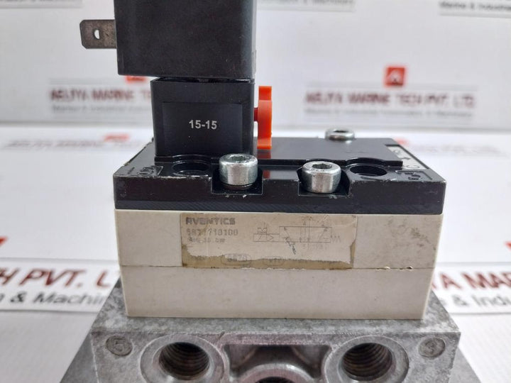 5811010000 Directional Pneumatic Solenoid Valve 10 Bar 24 Vdc Aventics
