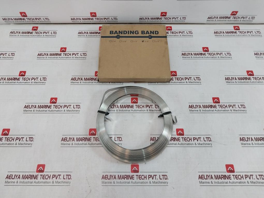 5/8” Inch Banding Strap Galvanized Carbon Steel