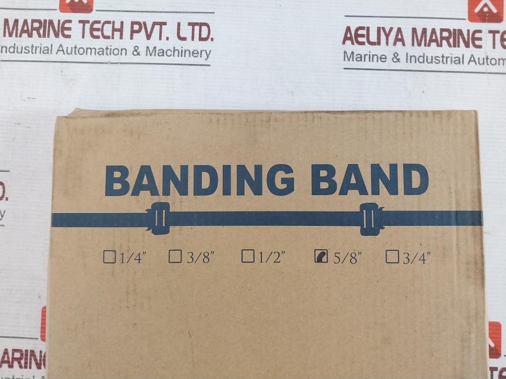 5/8” Inch Banding Strap Galvanized Carbon Steel