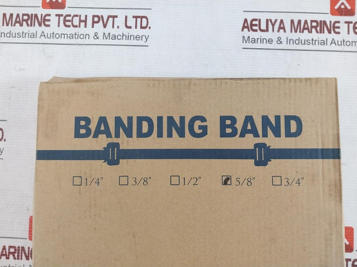 5/8” Inch Banding Strap Galvanized Carbon Steel
