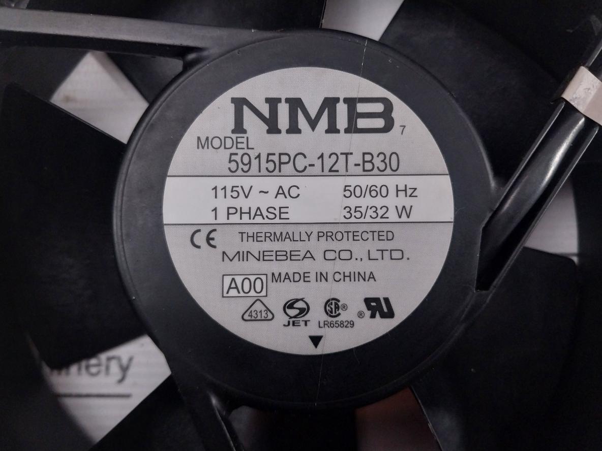 5915Pc-12T-b30 Minebea Axial Fan 115V~Ac 50/60 Hz