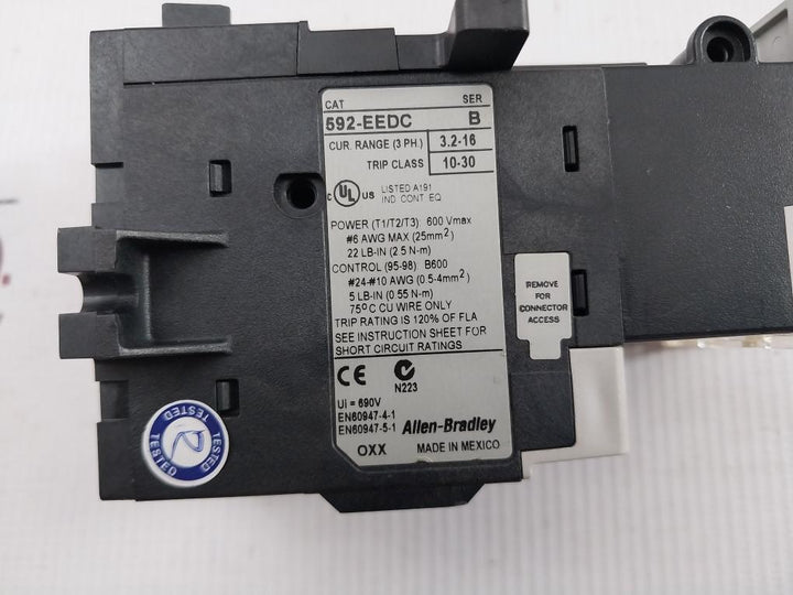 592-eedc Solid State Overload Relay 690V Series B E1 Plus Allen-bradley