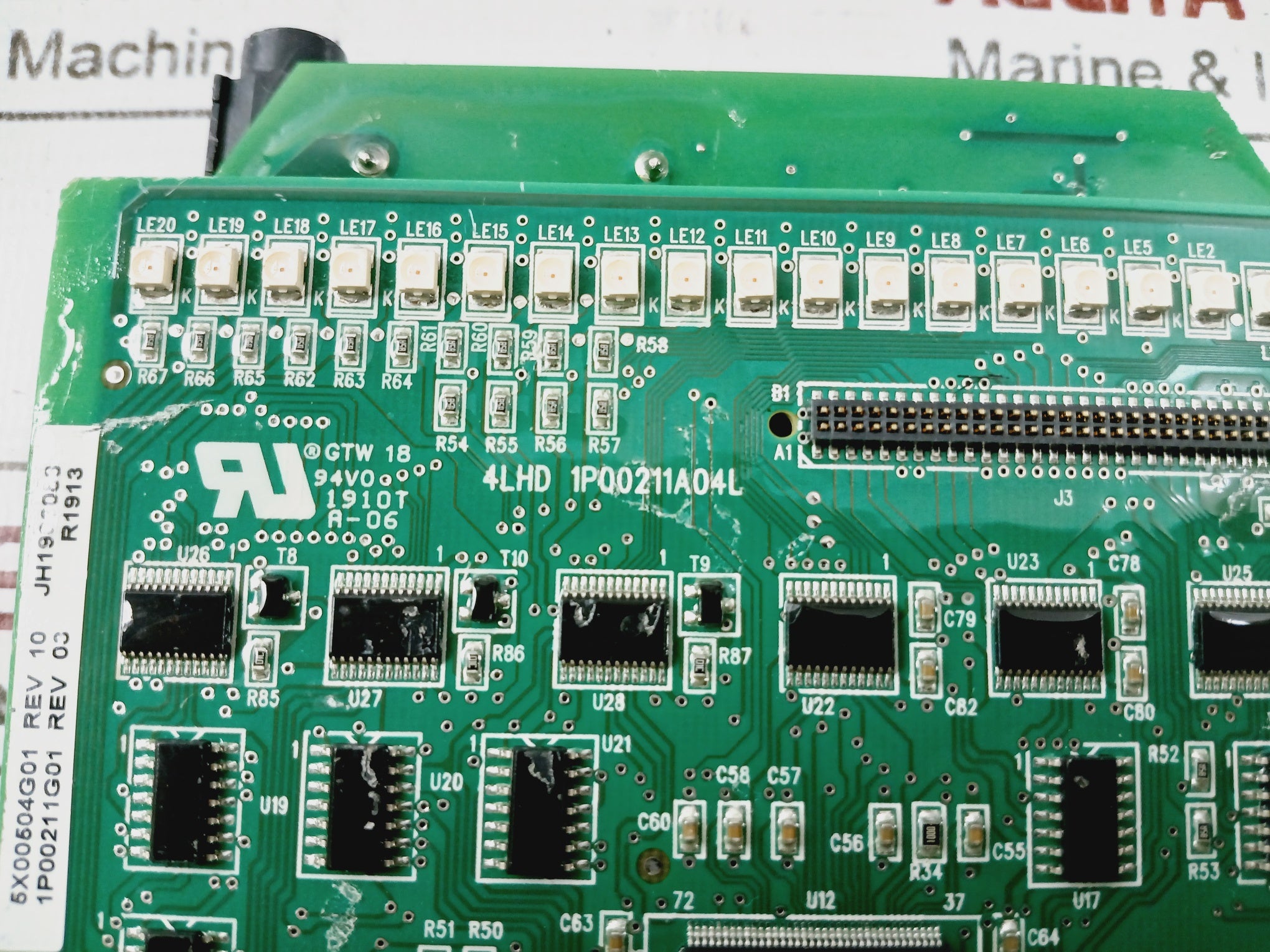 5X00504G01 1P00211G01 Printed Circuit Board Rev 10 4Lhd 1P00211A04L