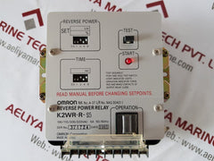 OMRON K2WR-R-S5 Reverse Power Relay 100/110/200/220VAC 5 A