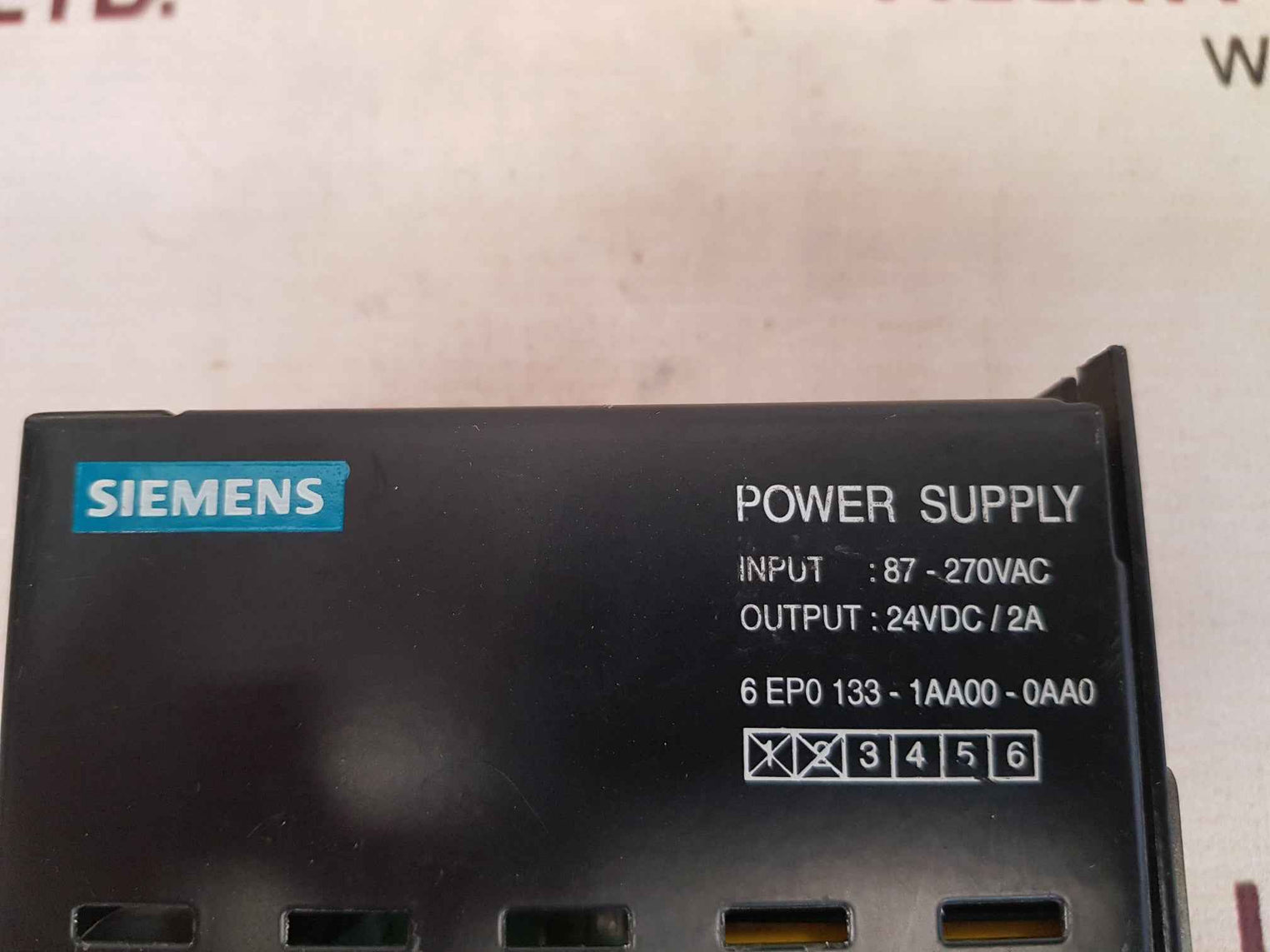 Siemens 6 EP0 133-1AA00-0AA0 Power Supply