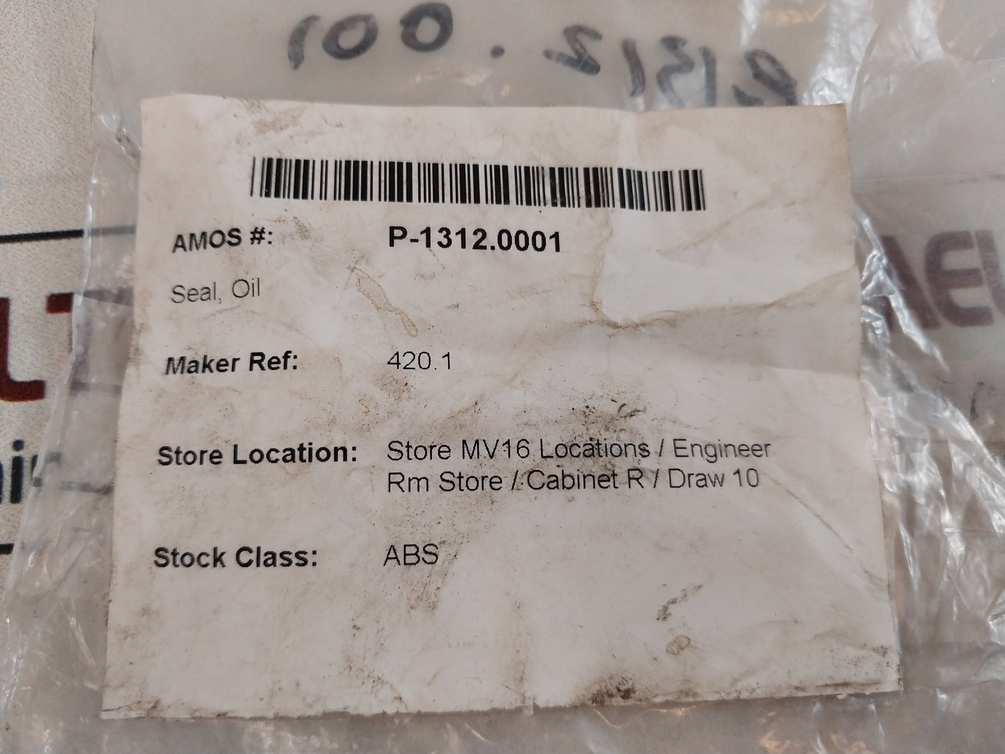 60 100 10 Seal Oil
