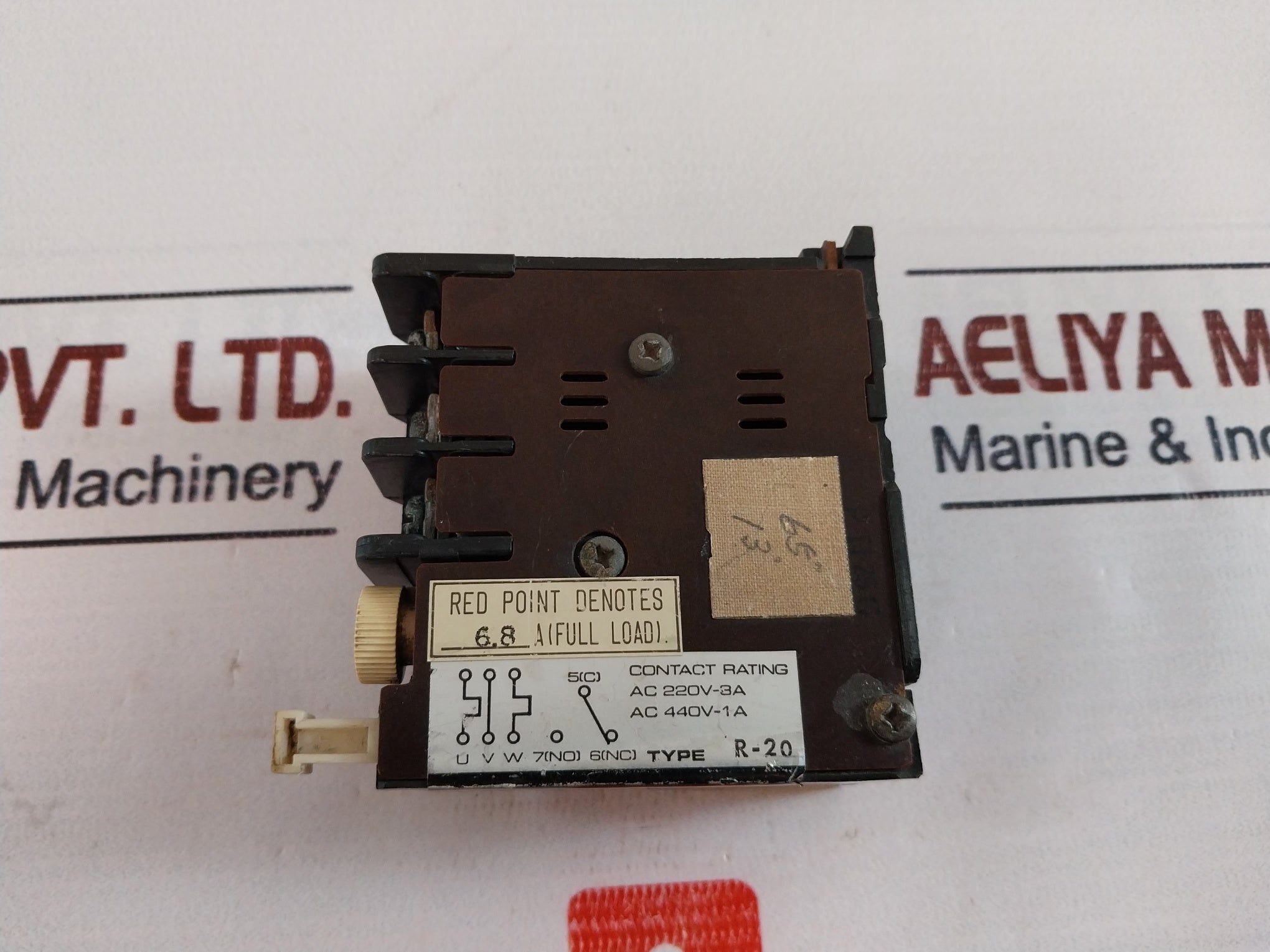 Toshiba R-20 Overload Relay AC600V