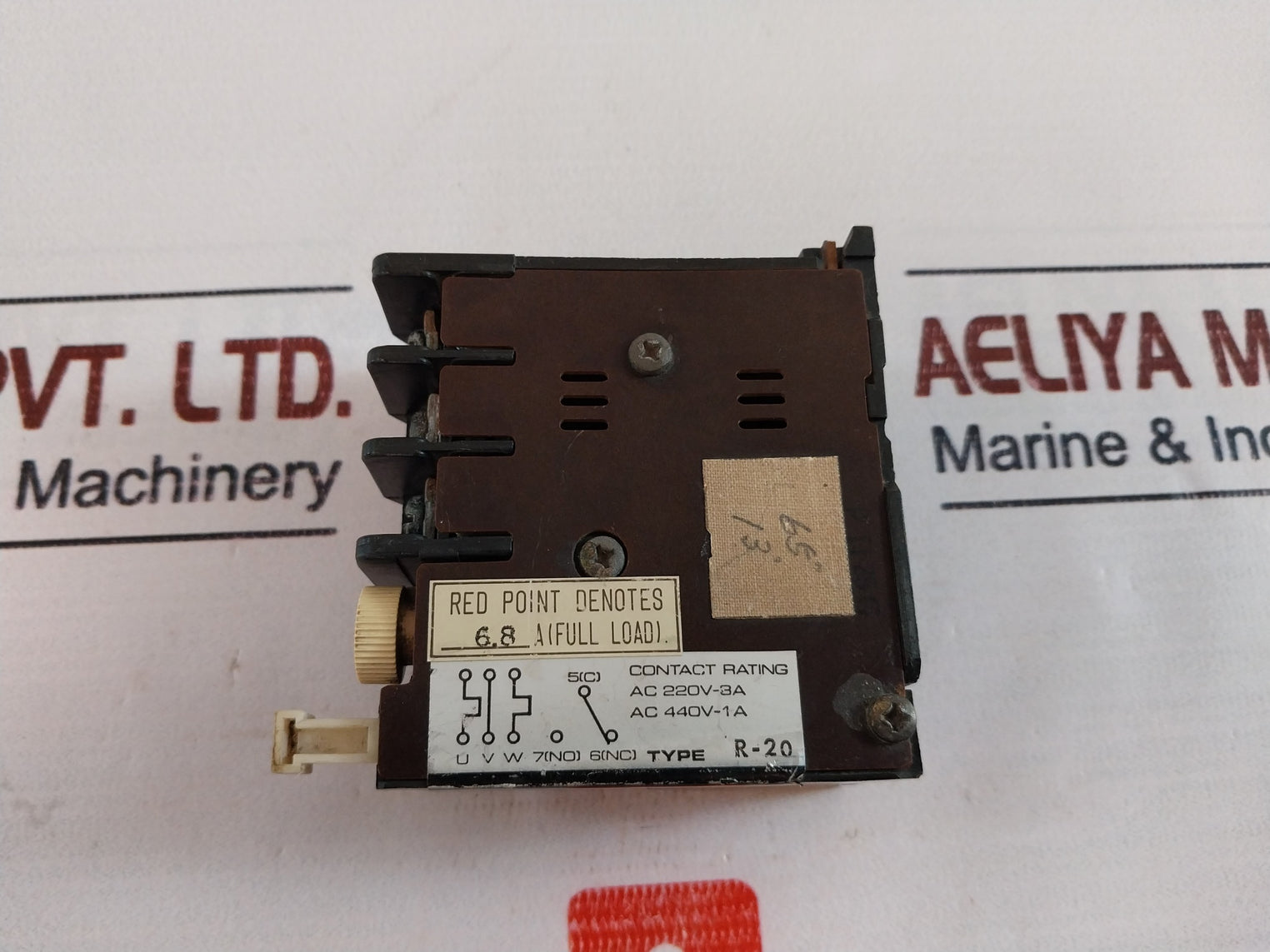 Toshiba R-20 Overload Relay AC600V