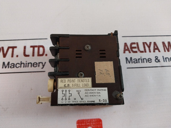 Toshiba R-20 Overload Relay AC600V