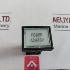 Fuji Electric Ar9T511-m White Clear Indicator Pilot Light